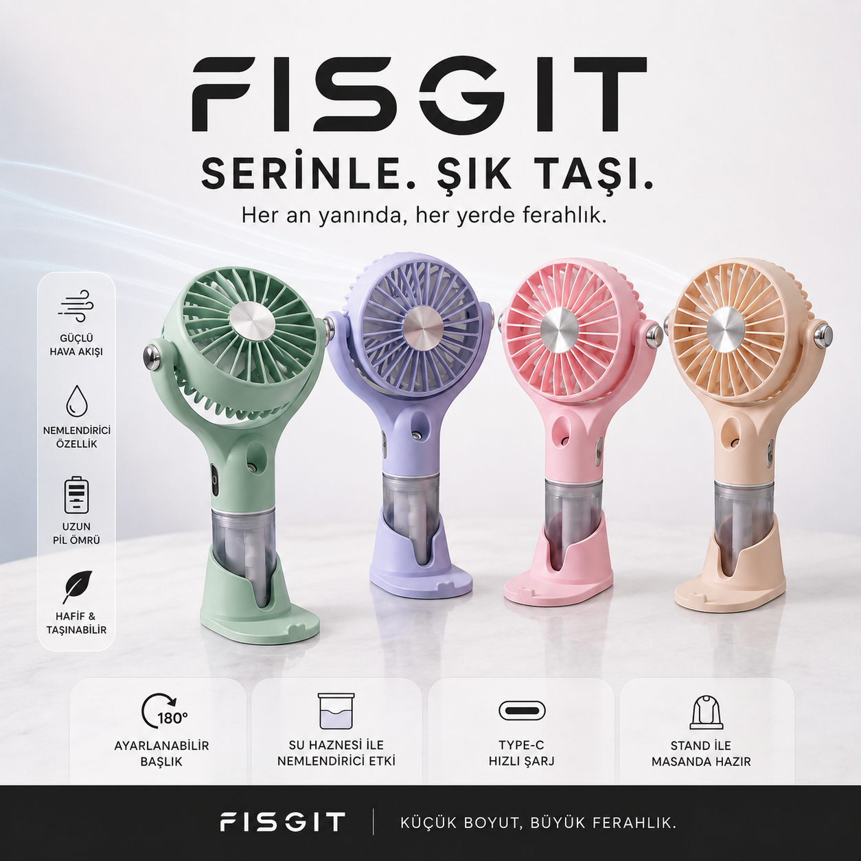 Spreyli USB Mini Fan