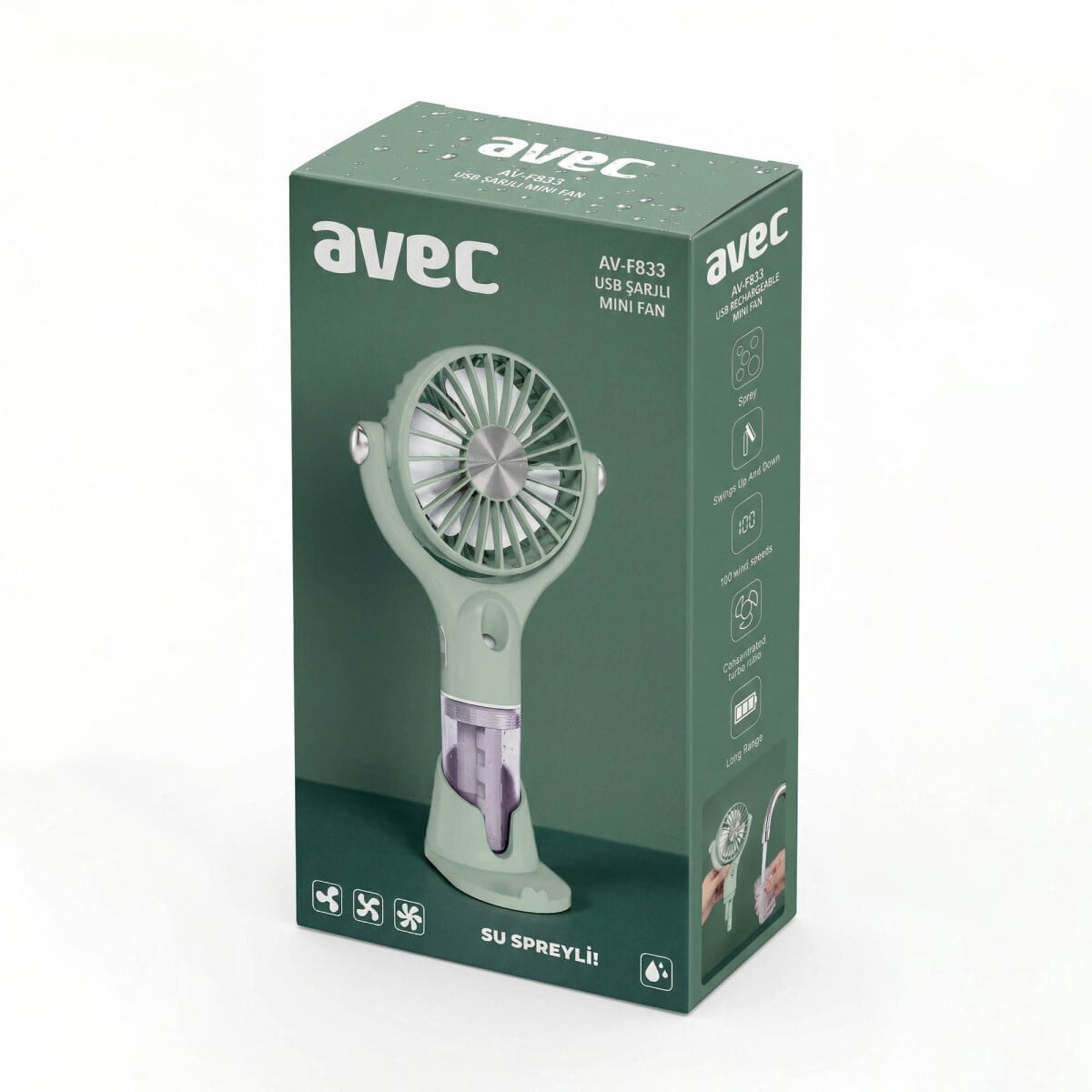 Spreyli USB Mini Fan